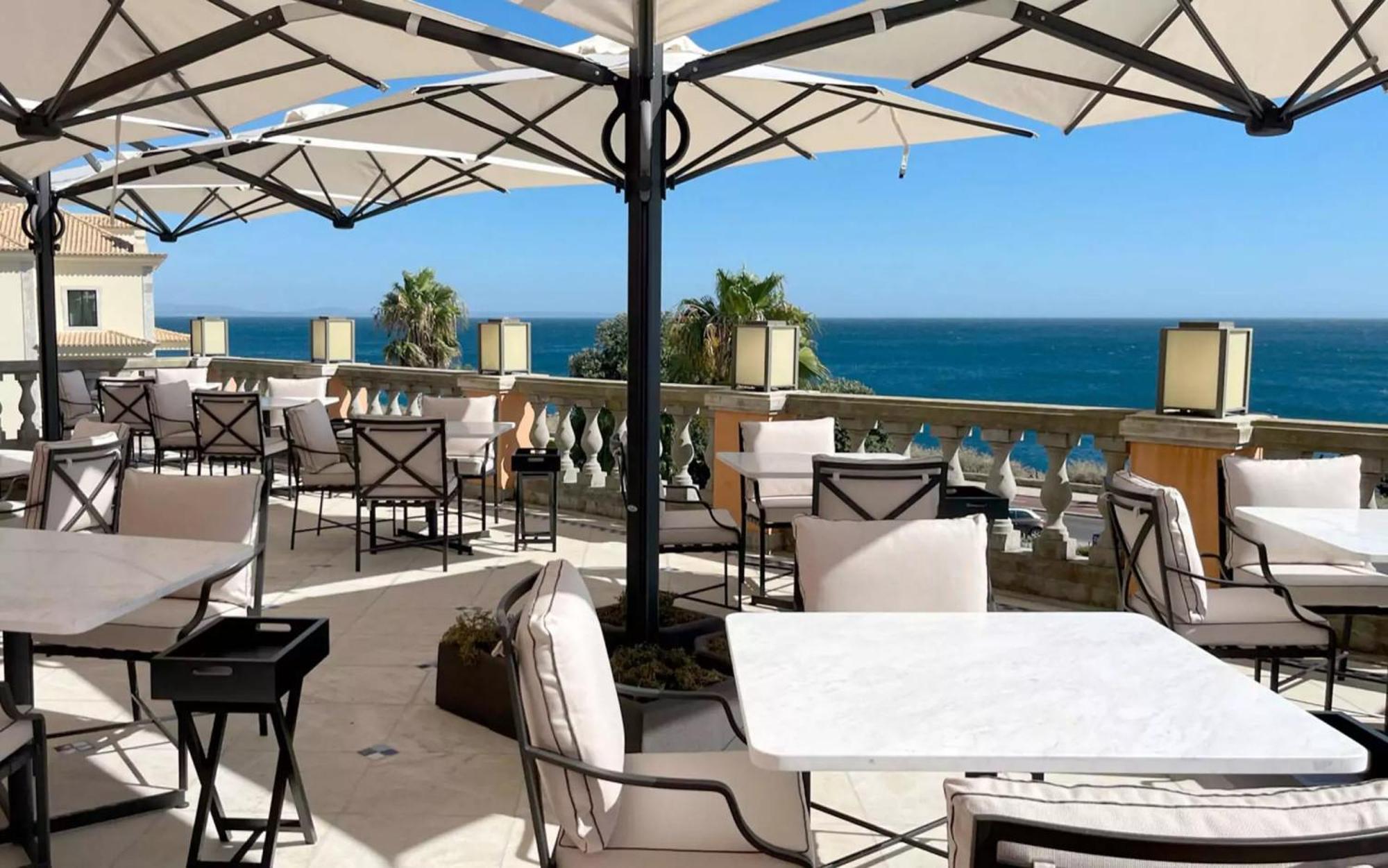 Grande Real Villa Italia Hotel & Spa Cascais Buitenkant foto The Terrace at the Beverly Hills Hotel