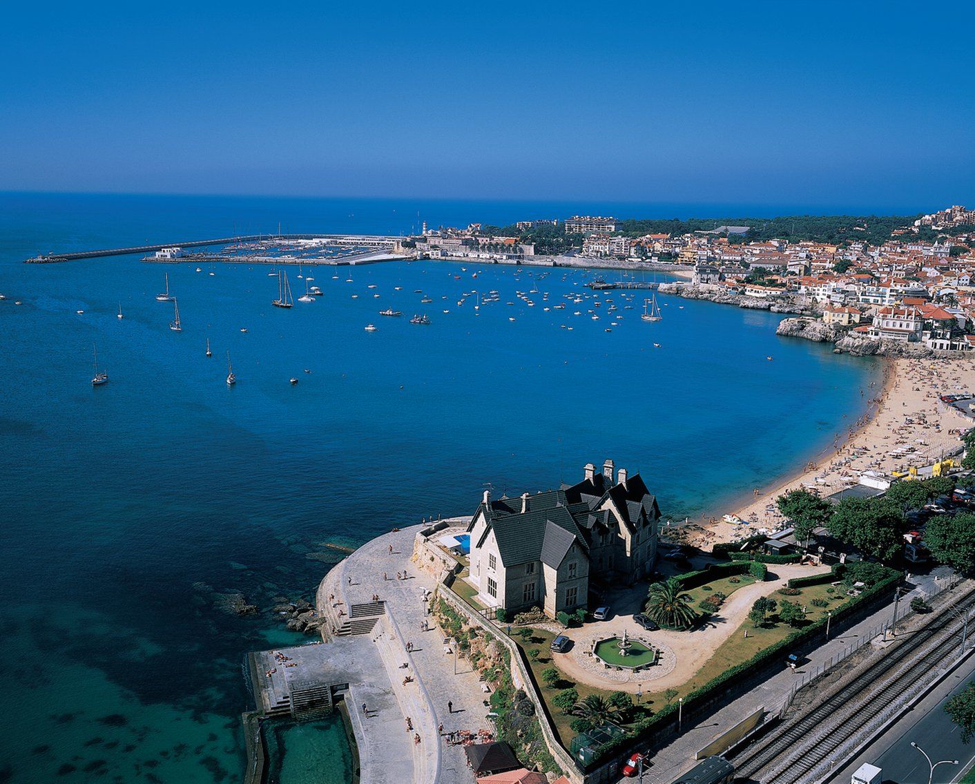 Grande Real Villa Italia Hotel & Spa Cascais Buitenkant foto The harbour of Portzic